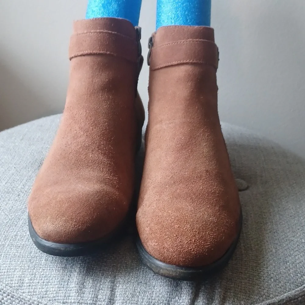 Call It Spring Suede Leather Ankle Boots Men's Sz 10